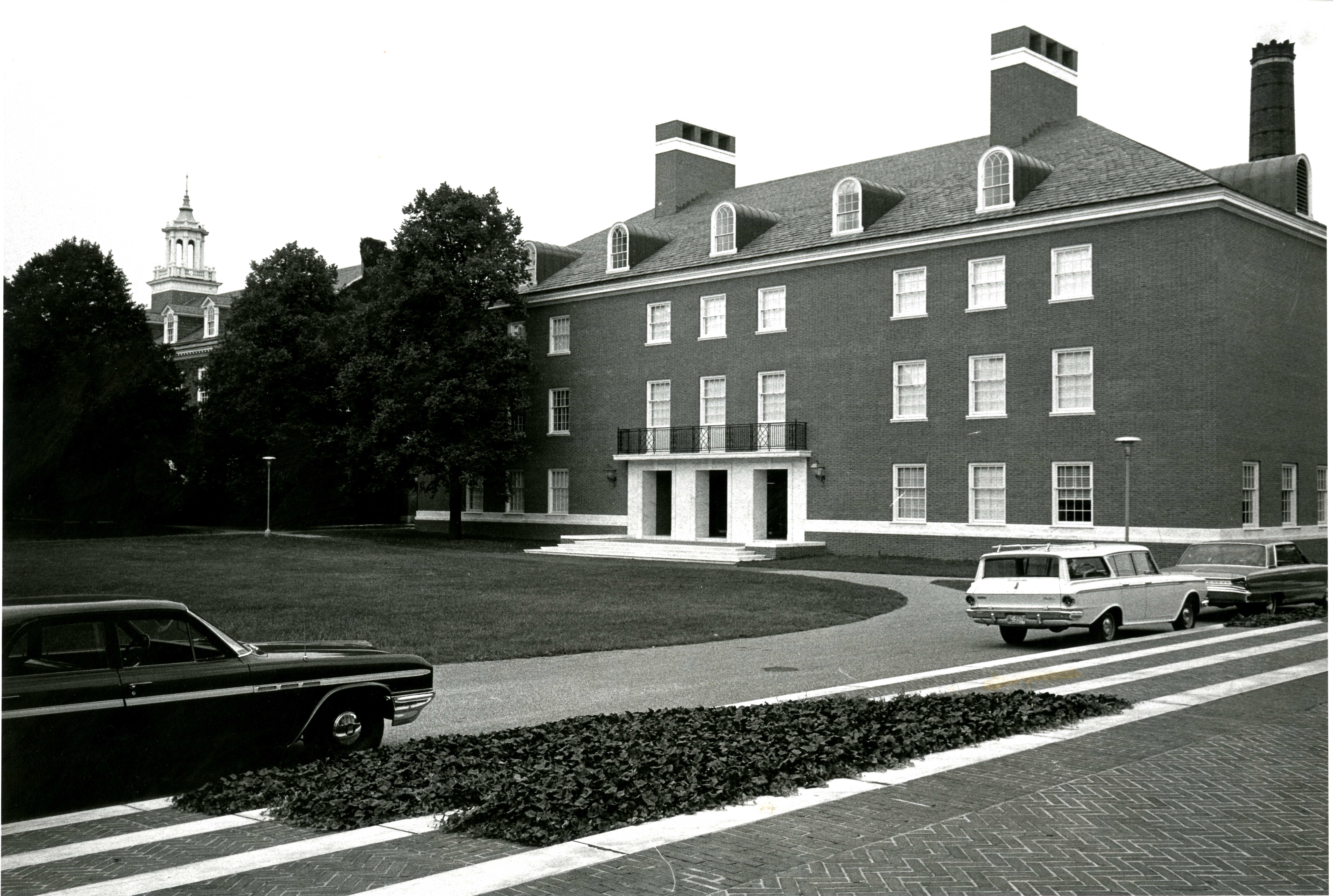 Shaffer Hall, Johns Hopkins University, 1965